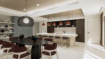 Modern dining room